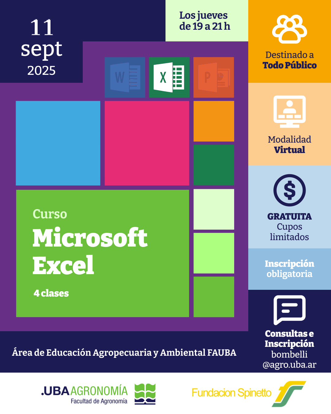 Uso de Aplicaciones en Planillas de Cálculo