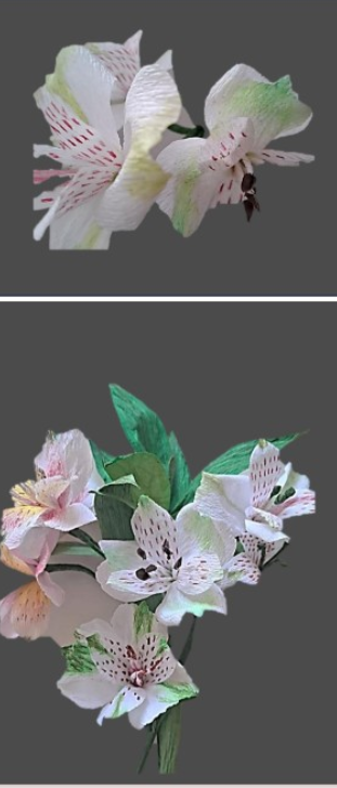 Creación de flores de papel